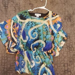 Multi colored blouse